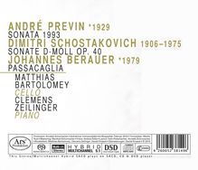 Matthias Bartolomey &amp; Clemens Zeilinger - Previn / Schostakowitsch / Berauer, Super Audio CD