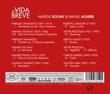 Nadege Rochat &amp; Rafael Aguirre - La Vida Breve, Super Audio CD