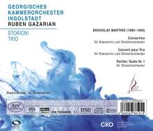Bohuslav Martinu (1890-1959): Concertino für Klaviertrio &amp; Streicher, Super Audio CD