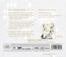 Ignaz Pleyel (1757-1831): Klaviertrios Es-Dur,F-Dur,G-Dur (Ben 439,437,438), Super Audio CD