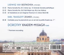 Karl Traugott Zeuner (1775-1841): Fantaisie pour le pianoforte sur un air de la petite Russie op.7, Super Audio CD