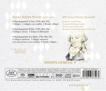 Ignaz Pleyel (1757-1831): Streichquartette C-Dur,e-moll,B-Dur (Bean 353, 355, 354), Super Audio CD