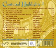 Revival of Synagogue Music in Europe, CD