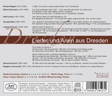 Lieder und Arien aus Dresden, CD
