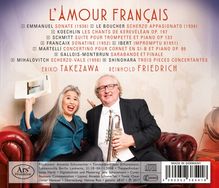 Reinhold Friedrich &amp; Eriko Takezawa - L'Amour Francais, CD