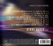 Genny Basso - Mozart / Chopin / Castelnuovo-Tedesco, CD