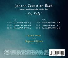 Johann Sebastian Bach (1685-1750): Sonaten &amp; Partiten für Violine BWV 1001-1006, 2 CDs