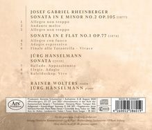 Josef Rheinberger (1839-1901): Sonaten für Violine &amp; Klavier Nr.1 &amp; 2, CD