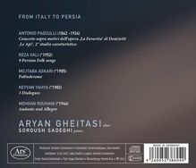 Aryan Gheitasi - From Italy to Persia, CD