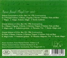 Ignaz Pleyel (1757-1831): Symphonien C-Dur &amp; D-Dur (B.143 &amp; B.133), CD