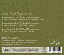 Ignaz Pleyel (1757-1831): Streichquintette in f, B, G (Ben 277, 278, 279), CD