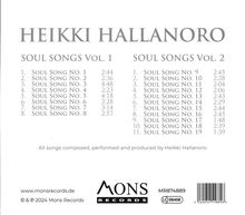 Heiko Hallanoro (21. Jahrhundert): Soul Songs Nr.1-19, 2 CDs