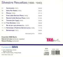 Silvestre Revueltas (1899-1940): Werke für Ensemble, CD