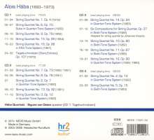 Alois Haba (1893-1973): Streichquartette Nr.1-16, 4 CDs
