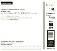 Helmut Lachenmann (geb. 1935): Ausklang - Musik für Klavier &amp; Orchester, Super Audio CD