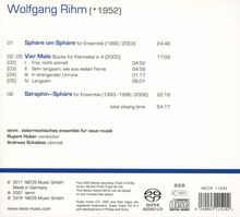 Wolfgang Rihm (1952-2024): Sphäre um Sphäre für Ensemble, Super Audio CD