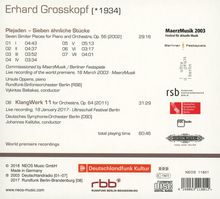 Erhard Grosskopf (geb. 1934): KlangWerk 11 op.64 für Orchester, CD
