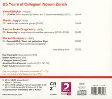 Collegium Novum Zürich - 25 Years, CD