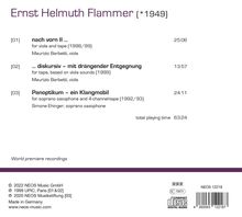 Ernst Helmuth Flammer (geb. 1949): Elektroakustische Werke, CD