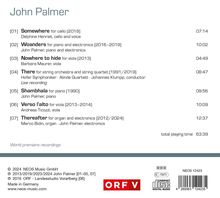 John Palmer (geb. 1959): Kammermusik "Other Places", CD