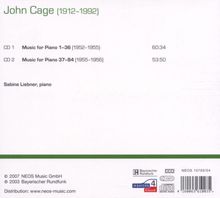 John Cage (1912-1992): Music for Piano 1-84, 2 CDs