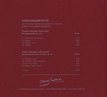 Theodor Kirchner (1823-1903): Streichquartett op.20, CD