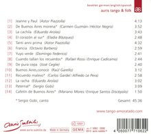 Corazon al Sur - Tangos, CD