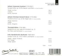 Musik für Flöte &amp; Orgel "Floeten-Concert", CD