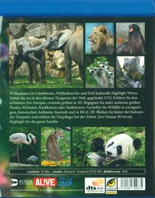 Zoo Vienna - Der Tiergarten Schönbrunn (3D Blu-ray), Blu-ray Disc