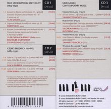 Edition Klavier-Festival Ruhr Vol.23 - Händel, Mendelssohn &amp; Neue Musik, 3 CDs