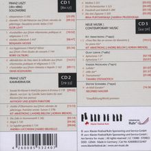 Edition Klavier-Festival Ruhr Vol.27 - Liszt &amp; Neue Musik, 3 CDs