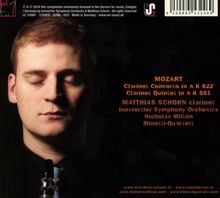 Wolfgang Amadeus Mozart (1756-1791): Klarinettenkonzert KV 622, CD