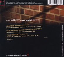 Kilian Herold &amp; Amir Katz - Brahms/Reinecke/Draeseke, CD