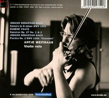 Antje Weithaas - Bach &amp; Ysaye, CD