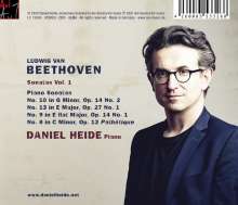 Ludwig van Beethoven (1770-1827): Klaviersonaten Nr.8-10,13, CD