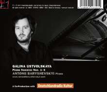 Galina Ustvolskaya (1919-2007): Klaviersonaten Nr.1-6, CD