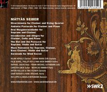 Matyas Seiber (1905-1960): Kammermusik für Klarinette &amp; Nonsens-Lieder, CD