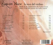 La Voce del Violino - Musik des 16. Jahrhunderts für Violinconsort, CD