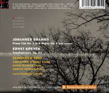 Johannes Brahms (1833-1897): Klaviertrio Nr.1 op.8, CD
