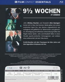 9 1/2 Wochen (Blu-ray im Mediabook), Blu-ray Disc