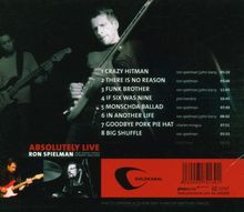 Ron Spielman: Absolutely Live, CD
