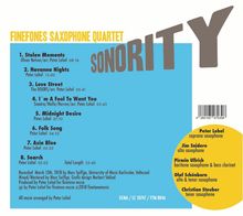 Finefones Saxophone Quartet: Sonority, CD