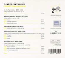 Elena Kolesnitschenko - Concert Sans Orchestre, CD