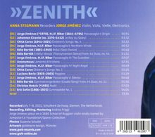 Anna Stegmann &amp; Jorge Jimenez - Zenith, CD