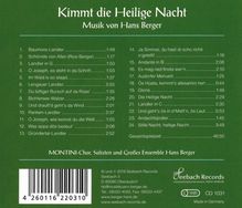 Berger, H: Kimmt die Heilige Nacht, CD