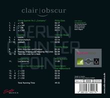 Clair-Obscur Saxophonquartett - Berlin Counter Point, CD