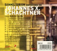 Johannes X. Schachtner (geb. 1985): Kammermusik - "Sammelsurium", CD