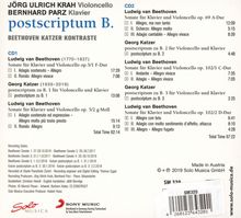 Ludwig van Beethoven (1770-1827): Cellosonaten Nr.1-5, 2 CDs