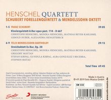 Franz Schubert (1797-1828): Klavierquintett D.667 "Forellenquintett", CD