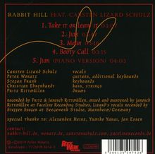 Carsten "Lizard" Rabbit Hill feat. Schulz: Take it or leave it!, CD